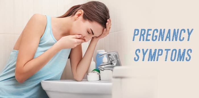 Buồn nôn là một trong những dấu hiệu mang thai phổ biến