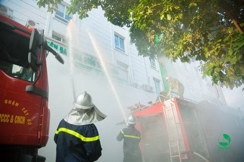 Tập huấn phòng cháy chữa cháy định kỳ  Thu Cúc