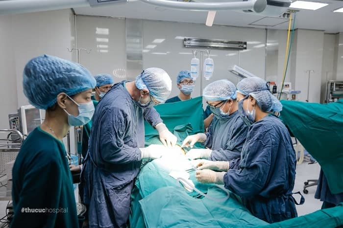 Sinh mổ an toàn tại bệnh viện ĐKQT Thu Cúc