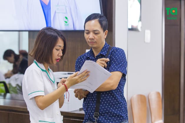 Người bệnh có những thắc mắc về thông tin sẽ được bác sĩ tận tình giúp đỡ