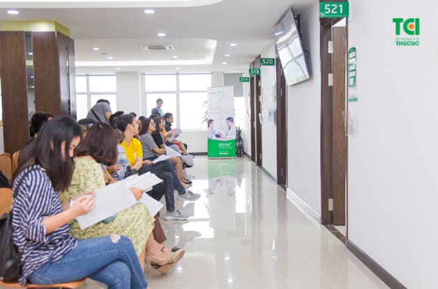 Công ty Luvina JSC tiến hành khám sức khỏe doanh nghiệp định kì tại Thu Cúc TCI.