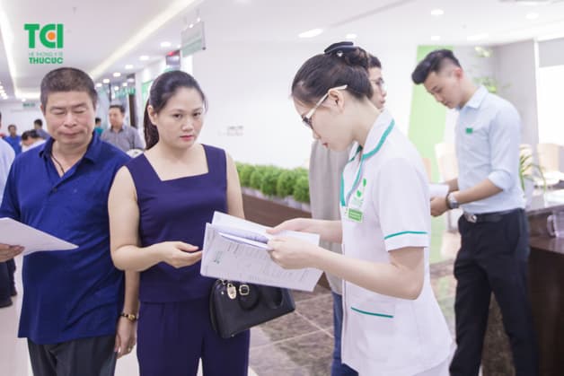 Tại Thu Cúc, luôn có đội ngũ nhân viên y tế hỗ trợ kịp thời, tận tình