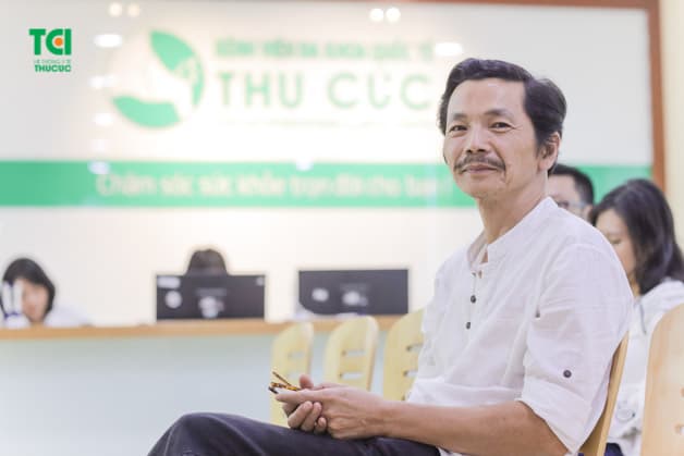 NSƯT Trung Anh hài lòng về chất lượng của Bệnh viện Thu Cúc