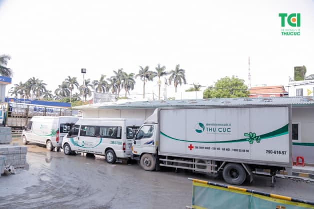 Xe lưu động của Thu Cúc TCI đảm bảo chất lượng cao