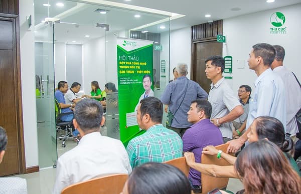 Bệnh viện ĐKQT Thu Cúc được nhiều bệnh nhân lựa chọn để thực hiện tán sỏi niệu quản với nhiều ưu điểm nổi trội.