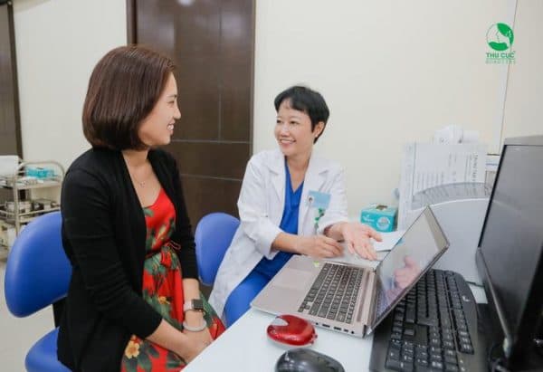 người bệnh điều trị tại thu cúc