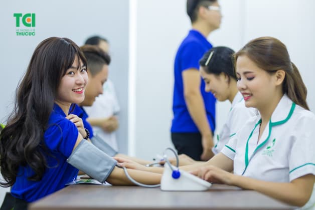 Bệnh viện rộng rãi đem đến sự thoải mái cho người lao động khi tham gia khám sức khỏe