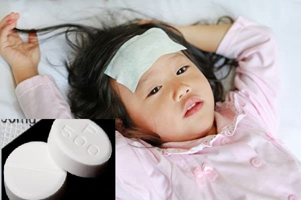 Trẻ bị ngộ độc paracetamol do ba mẹ dùng thuốc quá liều
