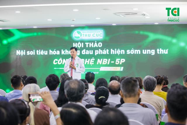 Hội thảo: Nội soi tiêu hóa không đau, phát hiện sớm ung thư công nghệ NBI 5P
