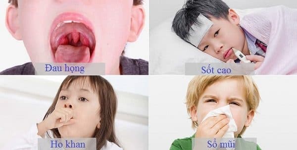 Dấu hiệu trẻ bị viêm họng