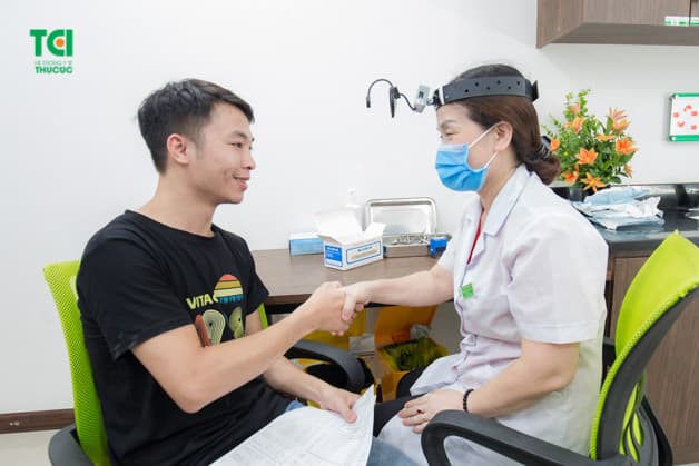 Tại Thu Cúc, người lao động sẽ được tiến hành kiểm tra sức khỏe tổng quát theo yêu cầu của doanh nghiệp