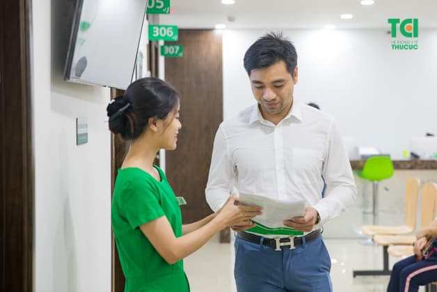 Anh Nguyễn Mậu Trọng (35 tuổi) thường xuyên thực hiện khám sức khỏe định kỳ để phòng ngừa rủi ro bệnh tật