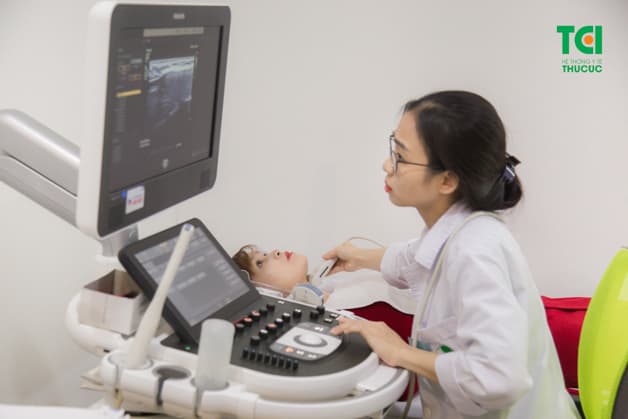 Chị Trịnh Thu Cúc được thăm khám hết sức tận tình