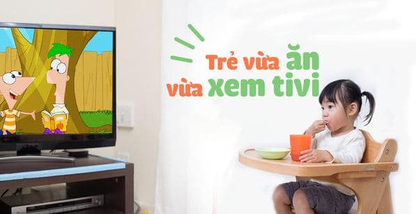 trẻ dưới 2 tuổi không nên xem tivi