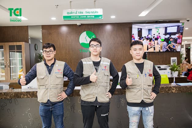 Nhân viên công ty Vilai Việt đều vô cùng hài lòng sau khi được trải nghiệm dịch vụ y tế tại Thu Cúc