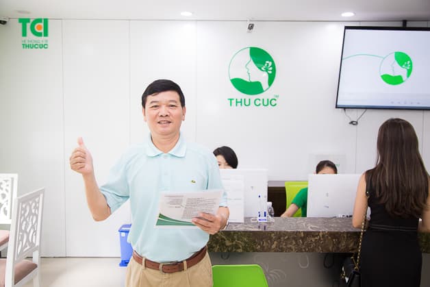99.9% người bệnh đánh giá hài lòng khi được thăm khám tại Thu Cúc