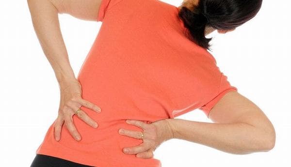 Giãn dây chằng cũng có thể gặp ở vai, lưng