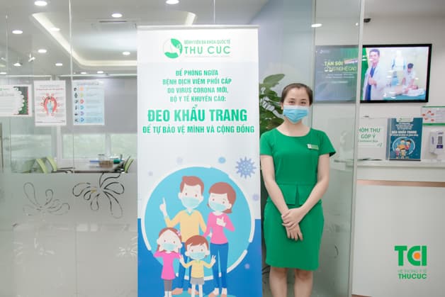 Bệnh viện Thu Cúc đã thực hiện rất nghiêm ngặt việc phòng chống dịch tại môi trường bệnh viện theo khuyến cáo của Bộ Y Tế