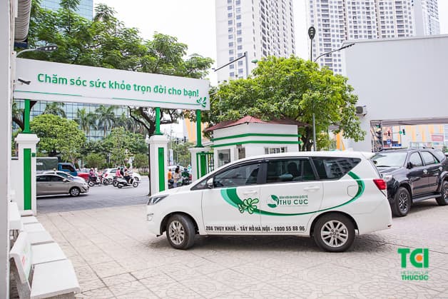 Thu Cúc luôn hỗ trợ hệ thống xe thăm khám lưu động cho những doanh nghiệp ở xa
