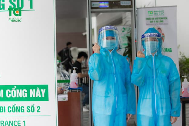 Dù vất vả khó khăn, toàn bộ cán bộ nhân viên Thu Cúc đều đồng lòng chống dịch, quyết tâm thực hiện tốt, góp phần cùng nhà nước trong công tác phòng chống, đẩy lùi dịch bệnh Covid 19.