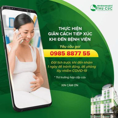 Bệnh viện Thu Cúc yêu cầu đặt lịch trước để tránh khám đông