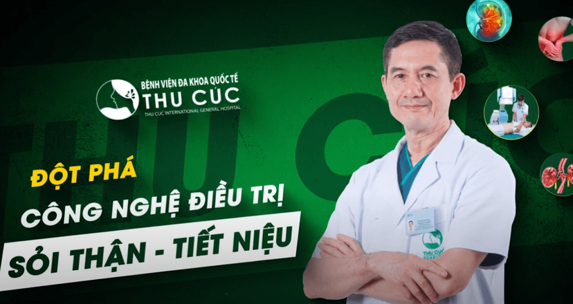 Dịch vụ tán sỏi ngoài cơ thể tại Bệnh viện ĐKQT Thu Cúc