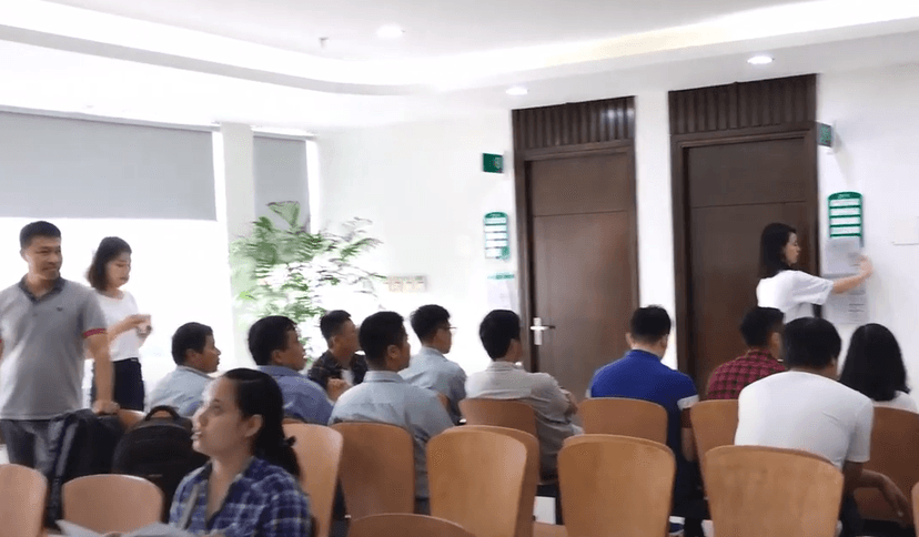 Khám sức khỏe đoàn công ty TNHH Quốc Tế Vinata tại Thu Cúc