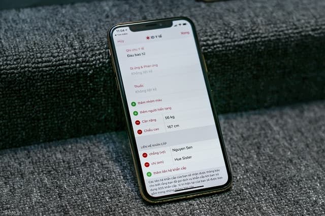 Bảo vệ mạng sống bằng cách cài đặt hồ sơ y tế