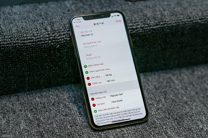 Bảo vệ mạng sống bằng cách cài đặt hồ sơ y tế