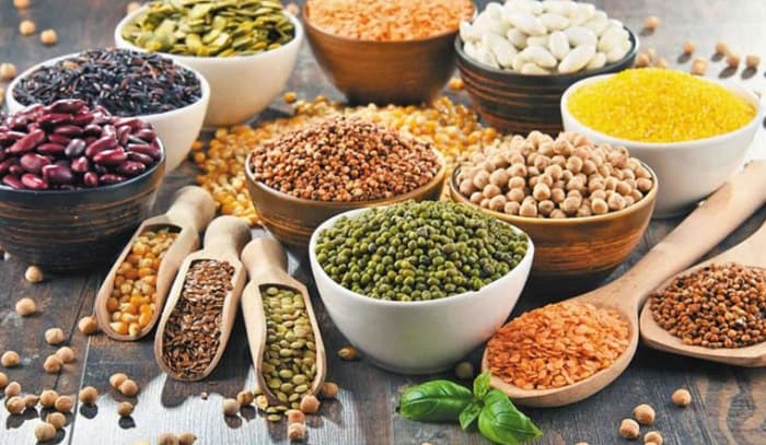 Người u xơ tử cung nên sử dụng các loại ngũ cốc nguyên hạt và các loại hạt đậu