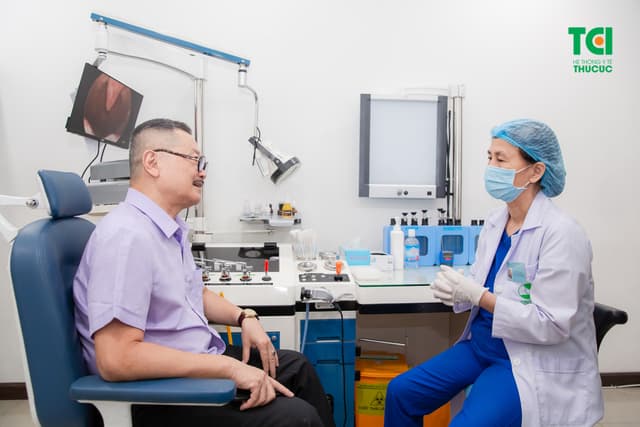 NSƯT Trần Đức khám sức khỏe tại Hệ thống Y tế Thu Cúc