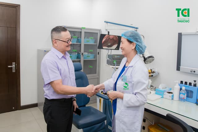 NSƯT Trần Đức khám sức khỏe tại Hệ thống Y tế Thu Cúc