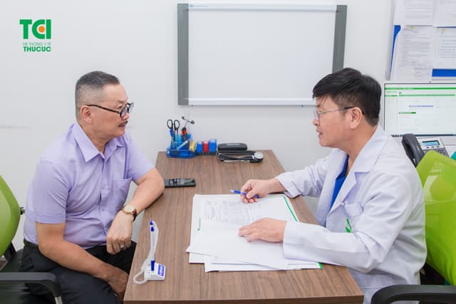 NSƯT Trần Đức khám sức khỏe tại Hệ thống Y tế Thu Cúc