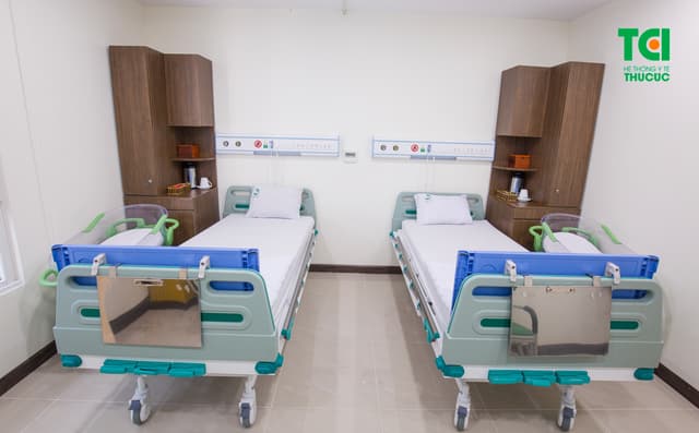 Không gian khoa sản tại Bệnh viện Thu Cúc