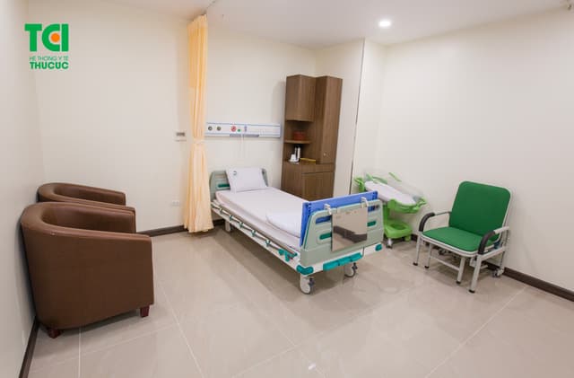 Không gian khoa sản tại Bệnh viện Thu Cúc