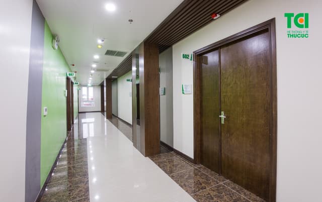 Không gian khoa sản tại Bệnh viện Thu Cúc