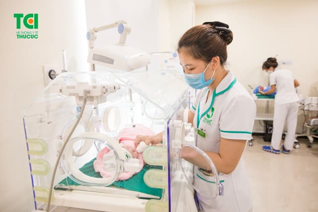 Không gian khoa sản tại Bệnh viện Thu Cúc