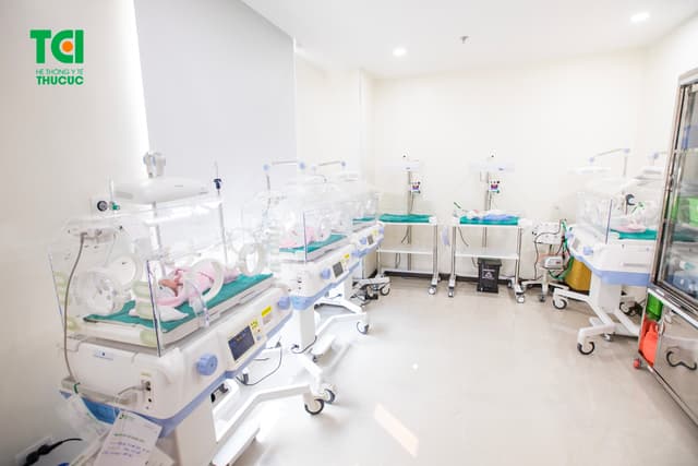 Không gian khoa sản tại Bệnh viện Thu Cúc