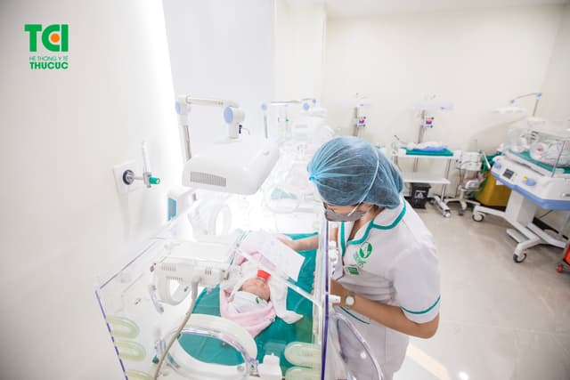 Không gian khoa sản tại Bệnh viện Thu Cúc