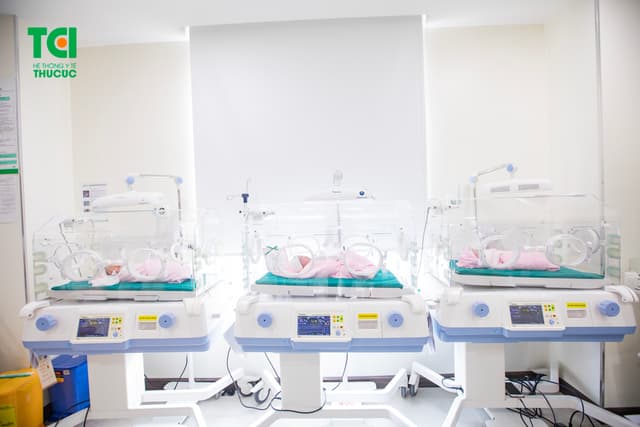 Không gian khoa sản tại Bệnh viện Thu Cúc