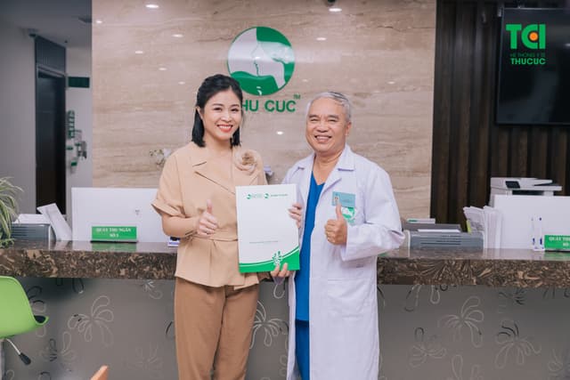 MC Hoàng Linh – Khám sức khỏe tại Bệnh viện Thu Cúc