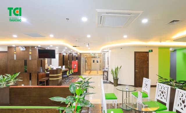 Không gian khoa sản tại Bệnh viện Thu Cúc