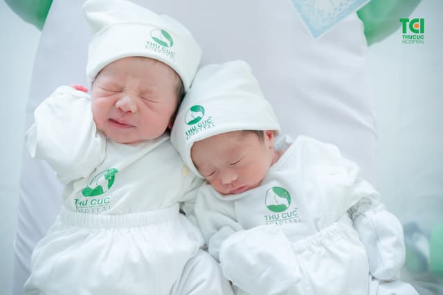 Song sinh Gia Bảo – Gia Vượng Tại Bệnh viện Thu Cúc