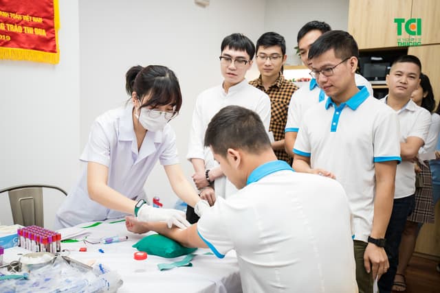 Công ty VNPAY tổ chức khám sức khỏe tại Bệnh viện Thu Cúc