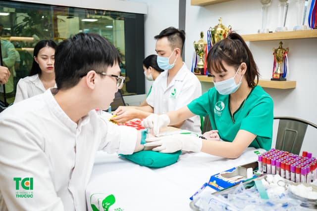 Công ty VNPAY tổ chức khám sức khỏe tại Bệnh viện Thu Cúc