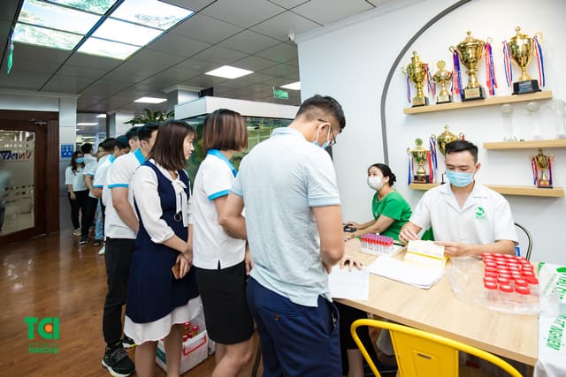 Công ty VNPAY tổ chức khám sức khỏe tại Bệnh viện Thu Cúc