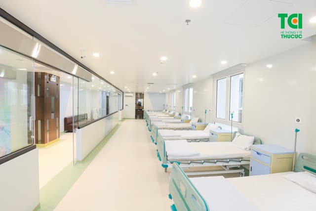 Không gian khoa sản tại Bệnh viện Thu Cúc