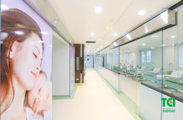 Không gian khoa sản tại Bệnh viện Thu Cúc