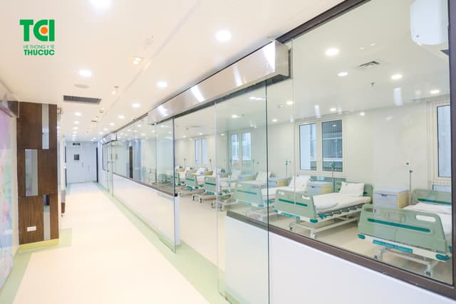 Không gian khoa sản tại Bệnh viện Thu Cúc