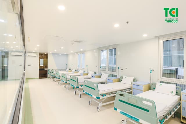 Không gian khoa sản tại Bệnh viện Thu Cúc